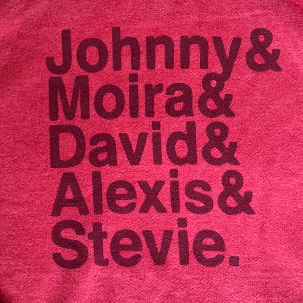 Schitt’s Creek Red Sweatshirt